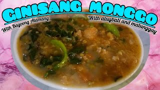 THE BEST NA LUTO SA MONGGO  MONGGO WITH ALAMANG ALUGBATI AND MALUNGGAY  EASY RECIPE  HOW TO COOK [upl. by Htrow]