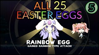 RabiRibi All obtainable Easter Eggs 25 in a 0 Items Run GuideShowcase [upl. by Reld]