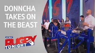 Donncha OCallaghan sets new record on The Beast  Rugby Tonight [upl. by Ynavoeg]