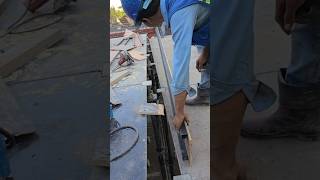 Bend beam wall formwork shorts construction [upl. by Behre]