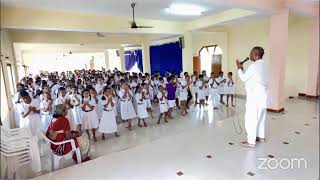 10072024 Mama Mata Devata Sanskrit Song In Saraswati Shishu Mandir  SARASWATINAGAR [upl. by Eade]