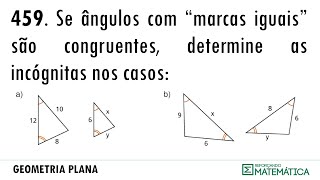 C13 SEMELHANÇA DE TRIÂNGULOS E POTÊNCIA DE PONTO 459466 [upl. by Matias868]