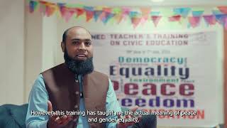 Voices of Change Primary School Teachers Feedback on Civic Education Training [upl. by Samohtnhoj112]