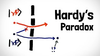 Hardys Paradox  Quantum Double Double Slit Experiment [upl. by Thaxter432]