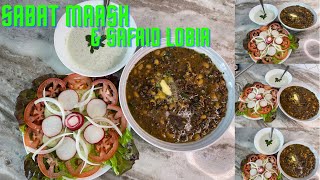 Sabat Maash amp Safaid LobiaDelicious Recipe of Sabat Maash amp Safaid Lobia AmnaParvaiz [upl. by Salot]