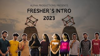 Freshers Introduction 2023  Alpha Productions  IIT ROPAR [upl. by Nickolaus]