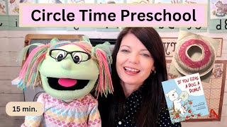 Preschool Circle Time  D for Donut  CalendarWeather Letter of the Day Art Science Story [upl. by Franza]