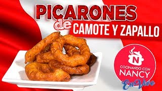 CLASE PICARONES DE CAMOTE Y ZAPALLO [upl. by Debera]