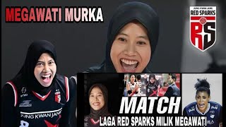 Megawati murka di pertandingan Red spraks vs Gs caltex [upl. by Alicia923]