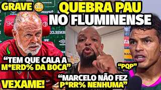 O ESCULACH0 AGRESSlV0 DE MANO PRA ClMA DE JOGADOR DO FLUMINENSE APÓS P0LÊMICA COM MARCELO NO VEXAME [upl. by Htims]