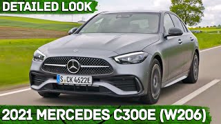 New 2021 Mercedes C300e PHEV W206  Interior Exterior Driving [upl. by Eerihs]