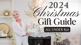 Christmas Gift Guide  Top Gift Ideas UNDER 50  BudgetFriendly amp Thoughtful Ideas for 2024 [upl. by Aleda]