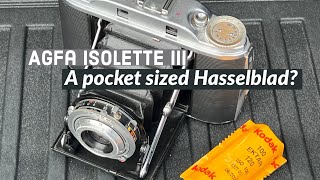 Agfa Isolette III Is it a Pocket Hasselblad [upl. by Ecertak845]