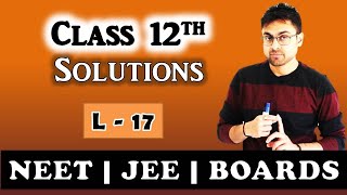 Solutions  Hypertonic Hypotonic Isotonic Solutions  L17  Class 12  JEE  NEET  BOARDS [upl. by Kola]