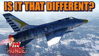 War Thunder F100A Supersabre a different flavor but the same result [upl. by Nyladnarb]