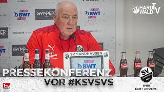 Pressekonferenz  Holstein Kiel  SV Sandhausen [upl. by Pressey]