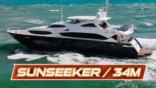 Sunseeker Yacht in the rough [upl. by Nathanson276]