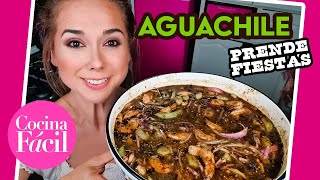 Aguachile prende fiestasMarisolpinkespecial revista Cocina Fácil [upl. by Lusty211]