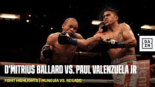 FIGHT HIGHLIGHTS  DMitrius Ballard vs Paul Valenzuela Jr [upl. by Ellie46]