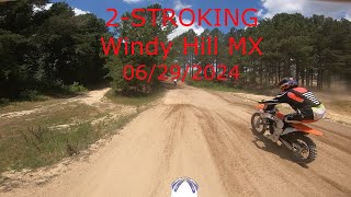 2Stroking at Windy Hill MX  Ellerbe NC  06292024 [upl. by Roer]