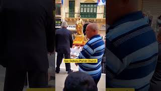 St Joseph Feast Procession San Gejtanu Parish Church IlĦamrun 28  04  2024 malta [upl. by Siraved]