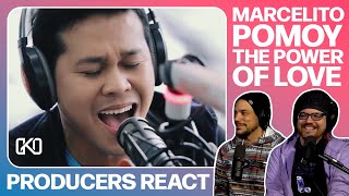 PRODUCERS REACT  Marcelito Pomoy The Power of Love Wish Bus Reaction [upl. by Hortensia]