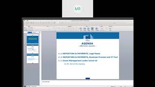 H2020 Coordinators Day on Amendments amp Reporting 12 May 2020 [upl. by Adaha430]