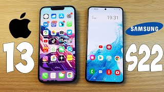 IPHONE 13 VS SAMSUNG GALAXY S22  БИТВА ФЛАГМАНОВ ПОЛНОЕ СРАВНЕНИЕ [upl. by Frey]