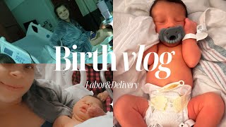 Labor and Delivery Vlog induced at 39 weeks 2024 [upl. by Edelsten]