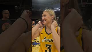 Iowas Sydney Affolter Championship Run shorts hawkeyes [upl. by Hill]