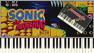 SONIC THE HEDGEHOG 1 8BIT LABYRINTH ZONE AC70 [upl. by Edialeda820]