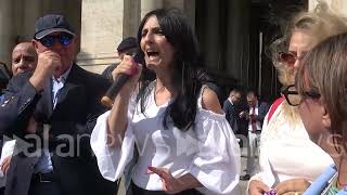 Scuola I Dsga in protesta davanti al Mim per chiedere un maggior riconoscimento giuridico [upl. by Htes244]