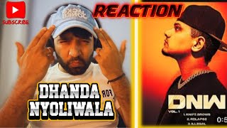 Reaction Dhanda Nyoliwala  Taqdeer Official Audio Tigdi Reacts [upl. by Schiff]