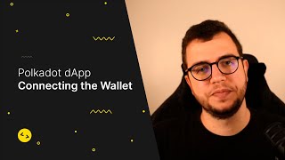 Building a dApp with polkadotjs React and Typescript 3  How to interact with the wallet [upl. by Crary140]