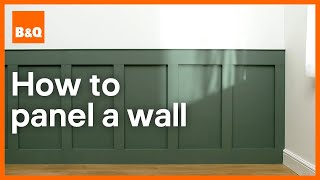 How to create your own wall panelling [upl. by Carlisle]