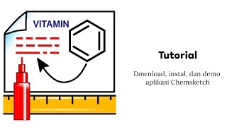 Tutorial Download Instal dan Demo Aplikasi Kimia ChemSketch GRATISS [upl. by Bond]