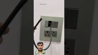 Switch board installation mistakes tips tricks electrical electrician ytshorts viralshorts [upl. by Rashida]