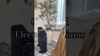 Oil Filled Electric Radiator electricradiators radiator smartradiator homeperformance winter [upl. by Silrak161]