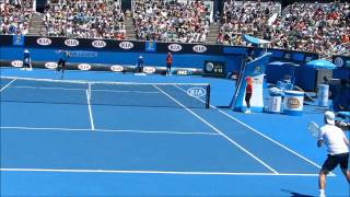 Gasquet back perspective match play [upl. by Kcirdnek]