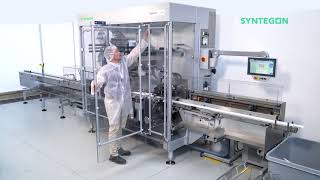 Syntegon Sigpack HML Horizontal Flow Wrapper  Hermetic Pharmaceutical Packaging  wwwProPaccom [upl. by Suired473]