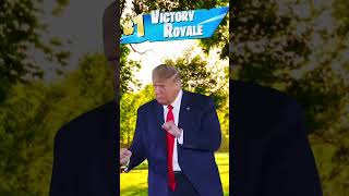 Donald Trump when gets a Victory Royale on fortnite [upl. by Aubin653]