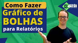 Como Fazer GRÁFICO de BOLHAS para RELATÓRIOS no EXCEL [upl. by Janiuszck]