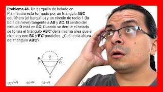 🔴 NO PODRÁS RESOLVER este PROBLEMA DE GEOMETRÍA sin ver el video antes [upl. by Annoel]