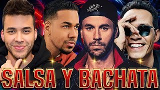 MIX SALSA Y BACHATA  Marc Anthony Enrique Iglesias Romeo Santos Marco Antonio Juan Luis Guerra [upl. by Hittel]