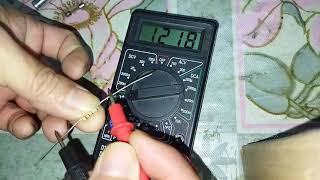 Cara menggunakan multimeter digital DT830B [upl. by Holzman]