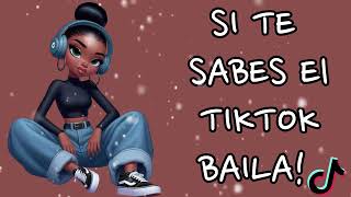 SI TE SABES EL TIKTOK BAILA  2024 [upl. by Yssac]