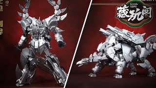 CANG TOYS CTLONGYAN 01 STEGSAROW Prototype Update [upl. by Jadda]