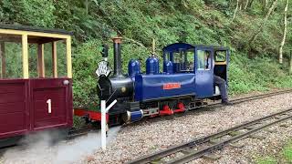 Lakeside loop Rudyard lake steam railway [upl. by Muhan]