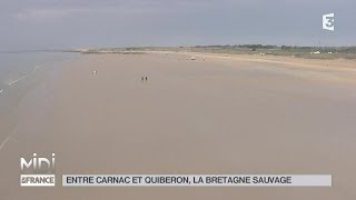 SUIVEZ LE GUIDE  Entre Carnac et Quiberon la Bretagne sauvage [upl. by Gian739]