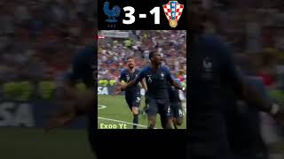 France vs Croatia  world cup 2018  magic in the air [upl. by Adnhoj605]